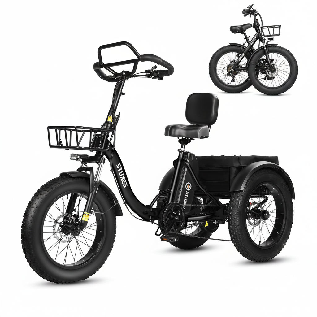 Tricycle Électrique pour Adulte : Allier Confort et Sécurité