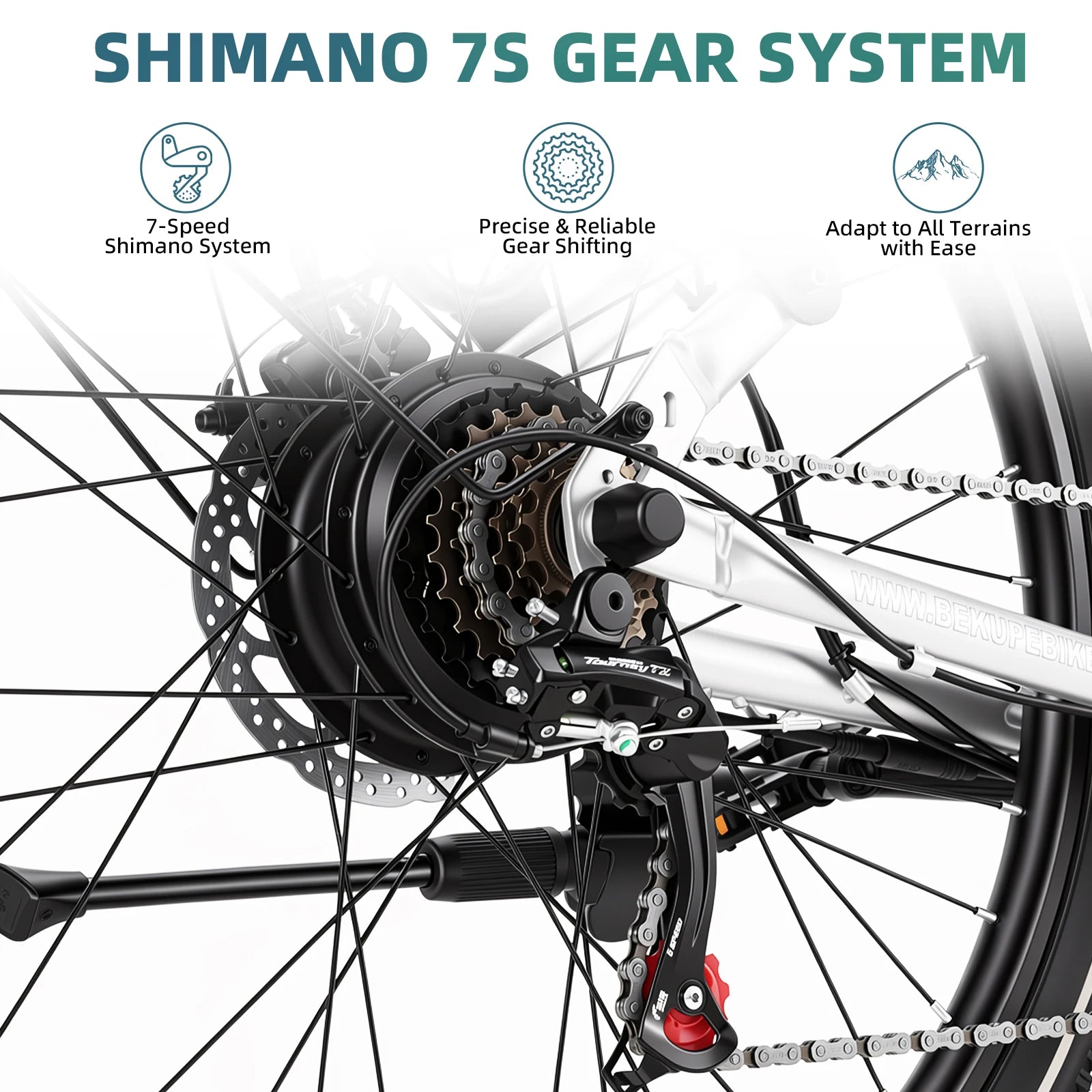 Vélo Électrique Bekup V1 – 250W