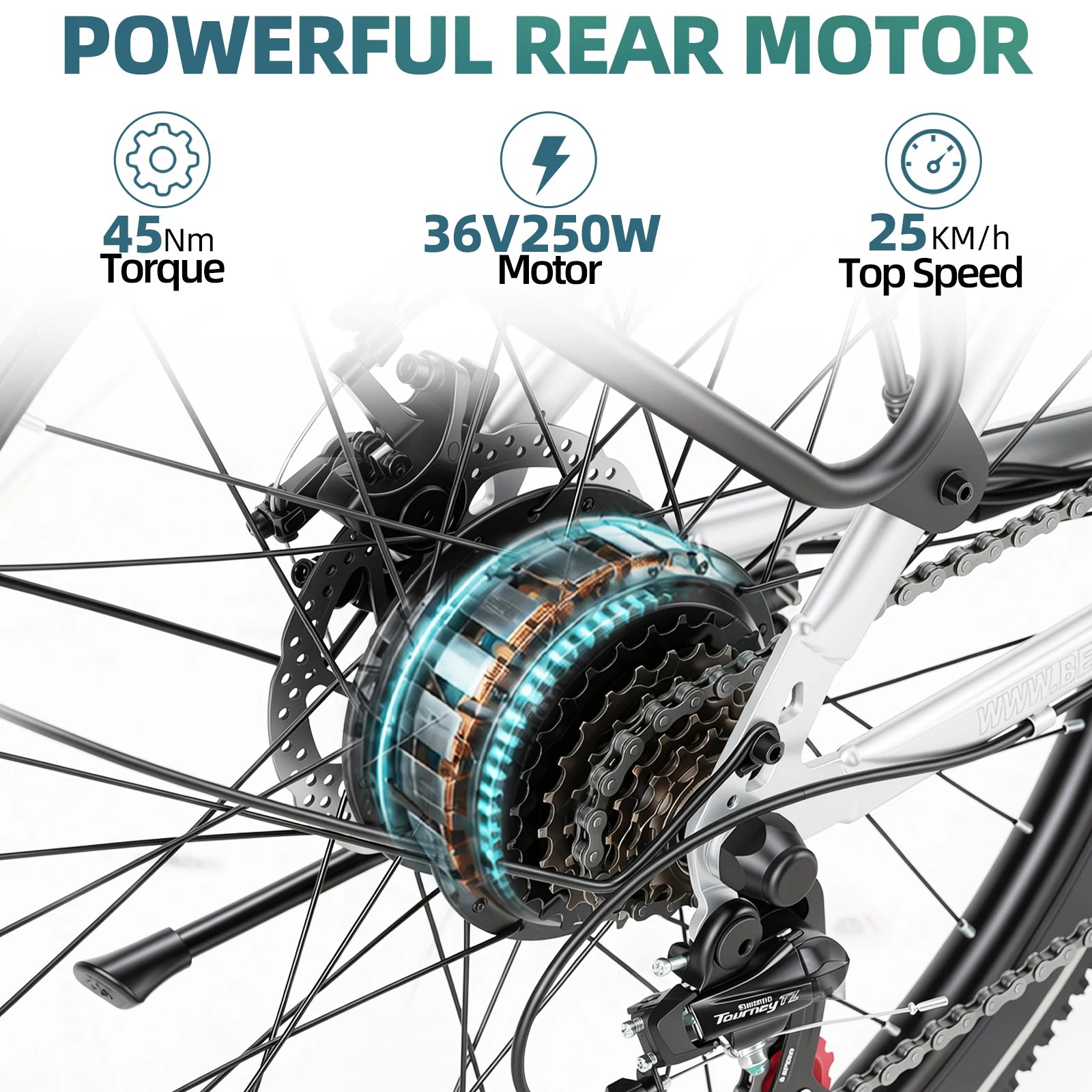 Vélo Électrique Bekup V1 – 250W
