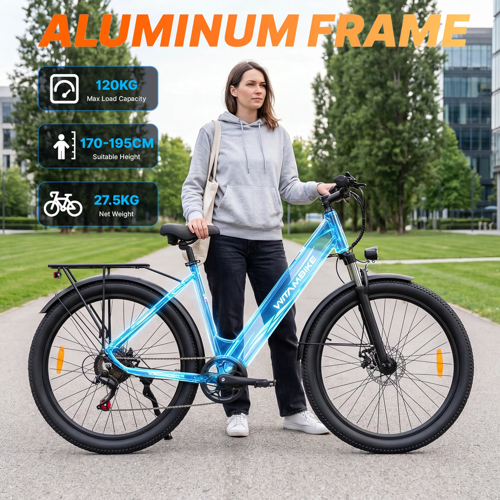 Vélo électrique WITAMBIKE W28 29"  250W Autonomie 120 km