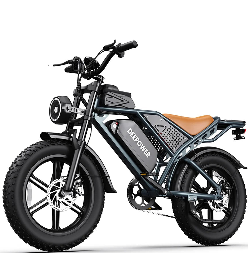 VTT électrique DEEPOWER QS7 20"  2000W | 48V jusqu'à 60Ah | Autonomie 240 km