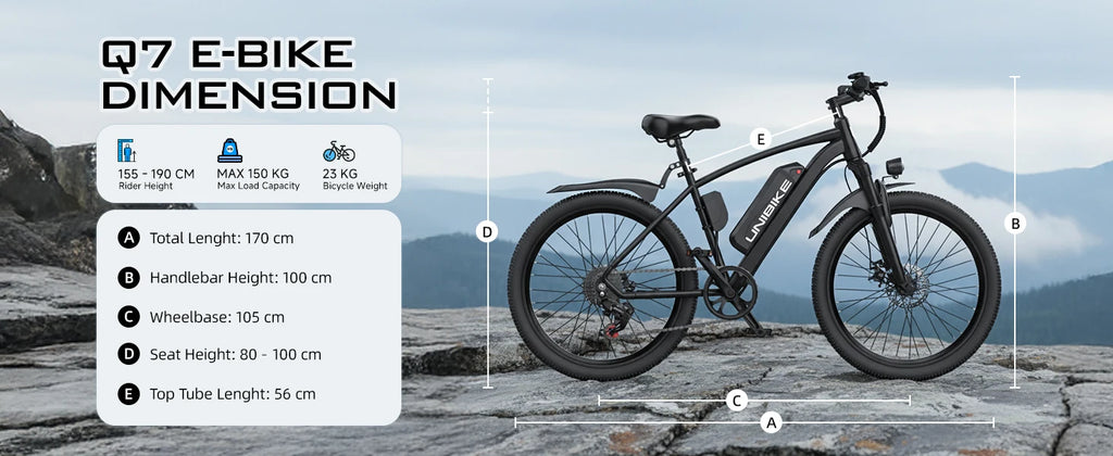Vélo Électrique Aairsk Q7  250W |