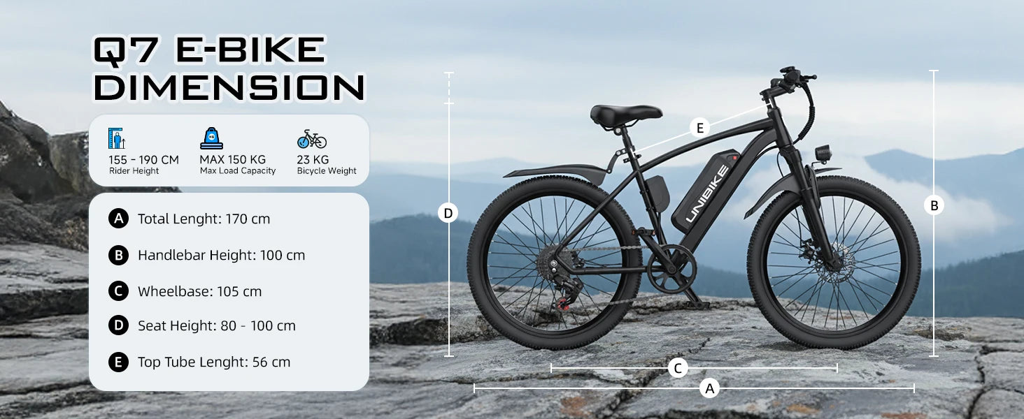 Vélo Électrique Aairsk Q7  250W |