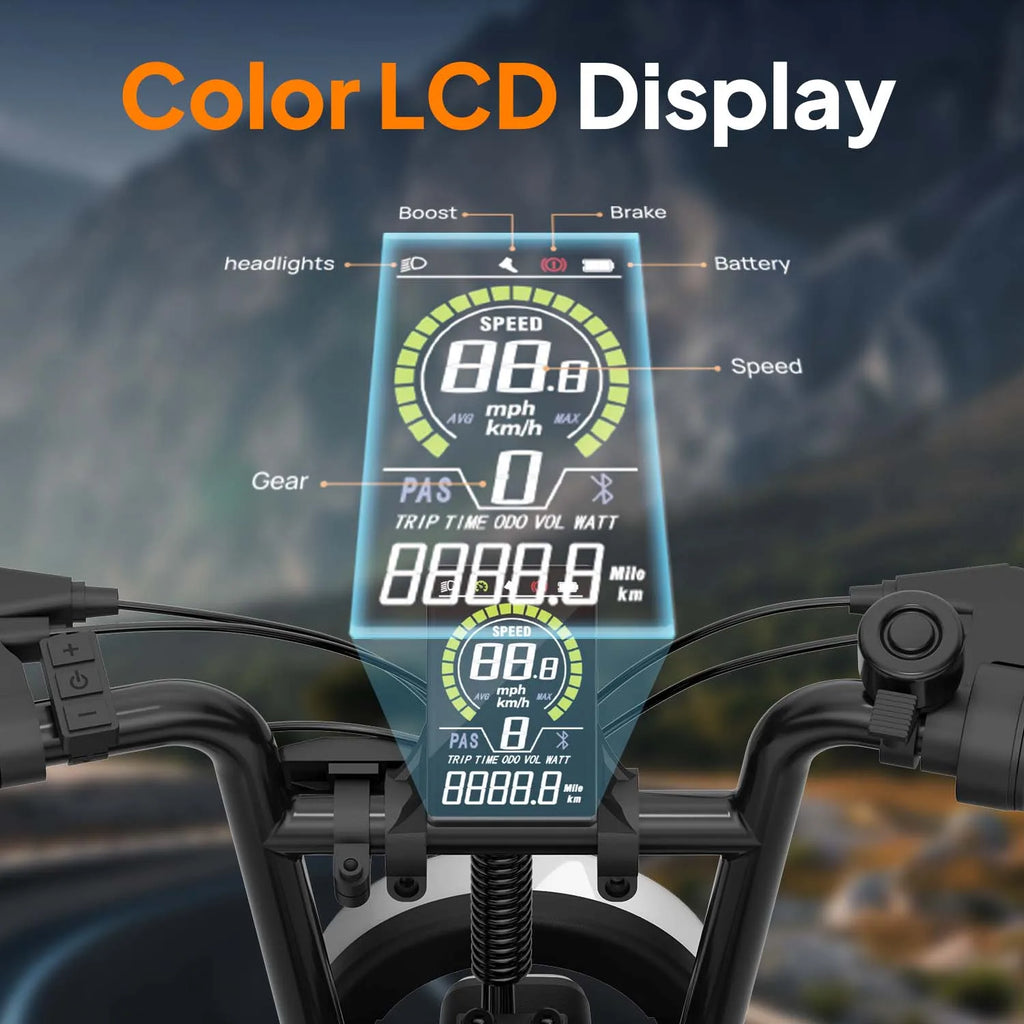 Vélo Électrique Urlife T16 | 48V 13Ah | 252W | Fat Tyre 16" | Jusqu'à 80 km