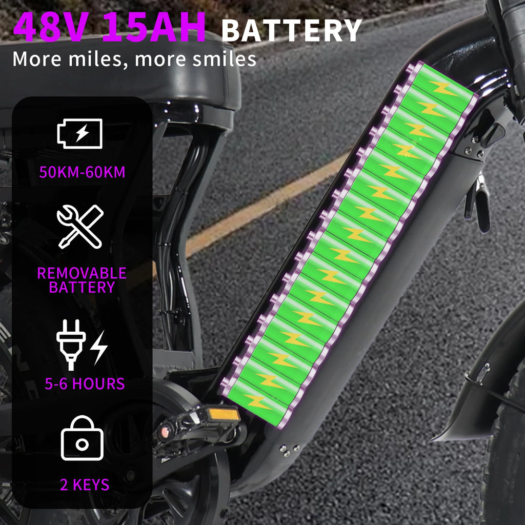 Vélo Électrique VTT 250W 48V