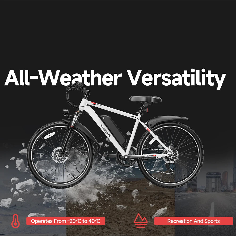 Vélo électrique HEADEER BK1350 26"  250W