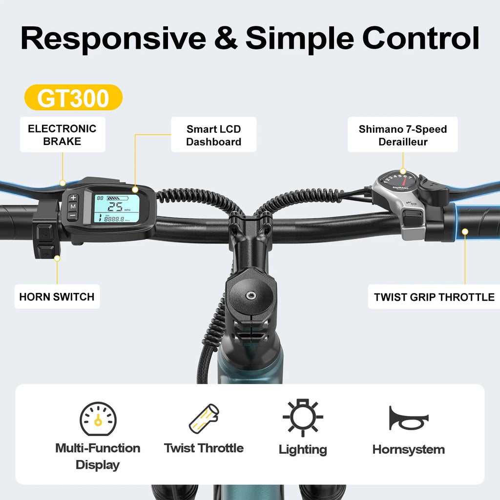 Vélo Électrique de Montagne 26"  250W