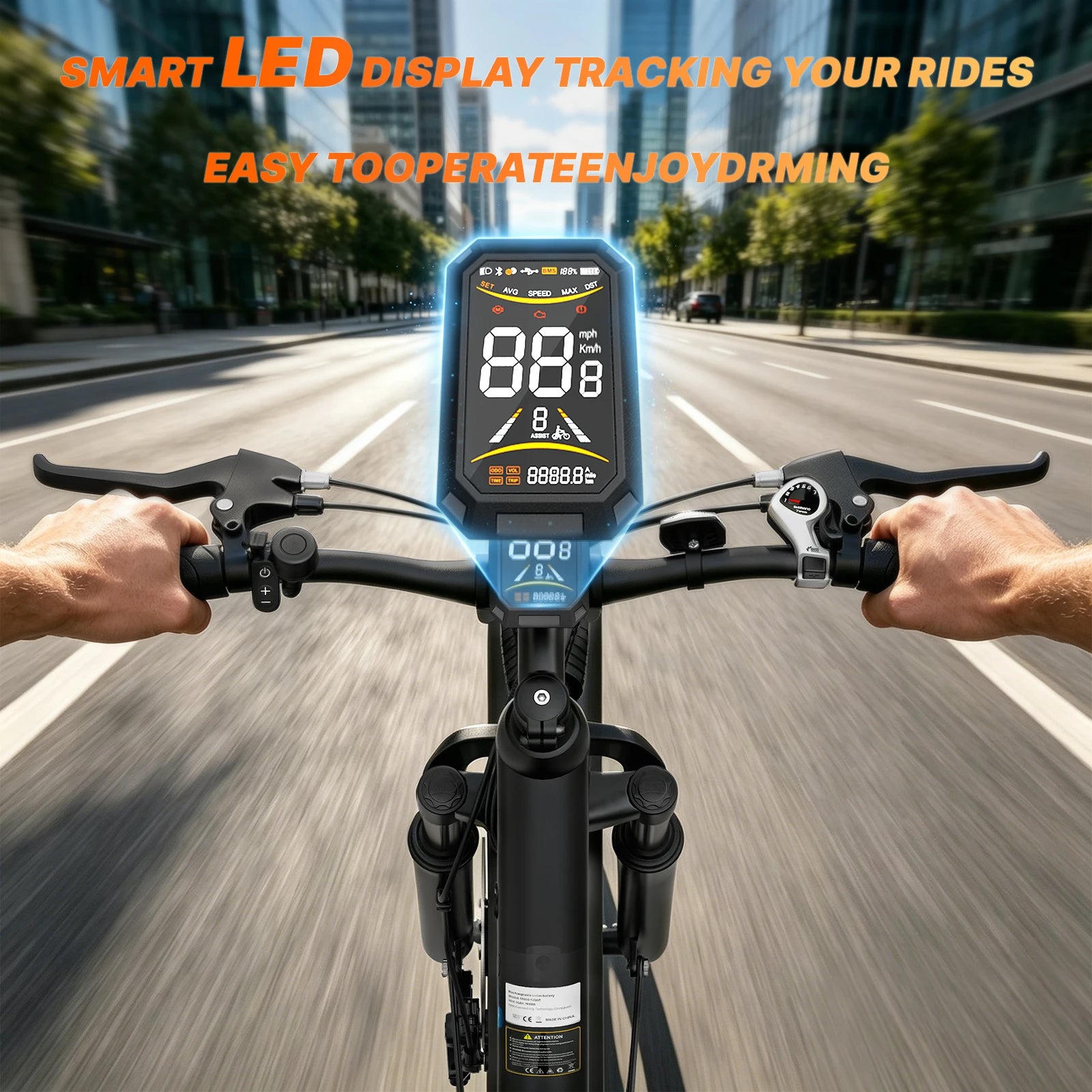 Vélo électrique WITAMBIKE W28 29" Fat Tire  250W