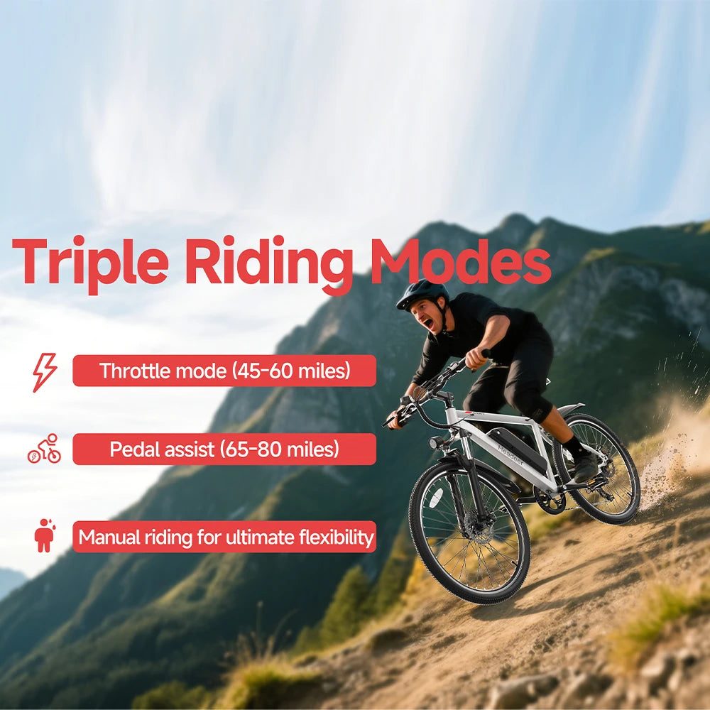 Vélo électrique HEADEER BK1350 26"  250W