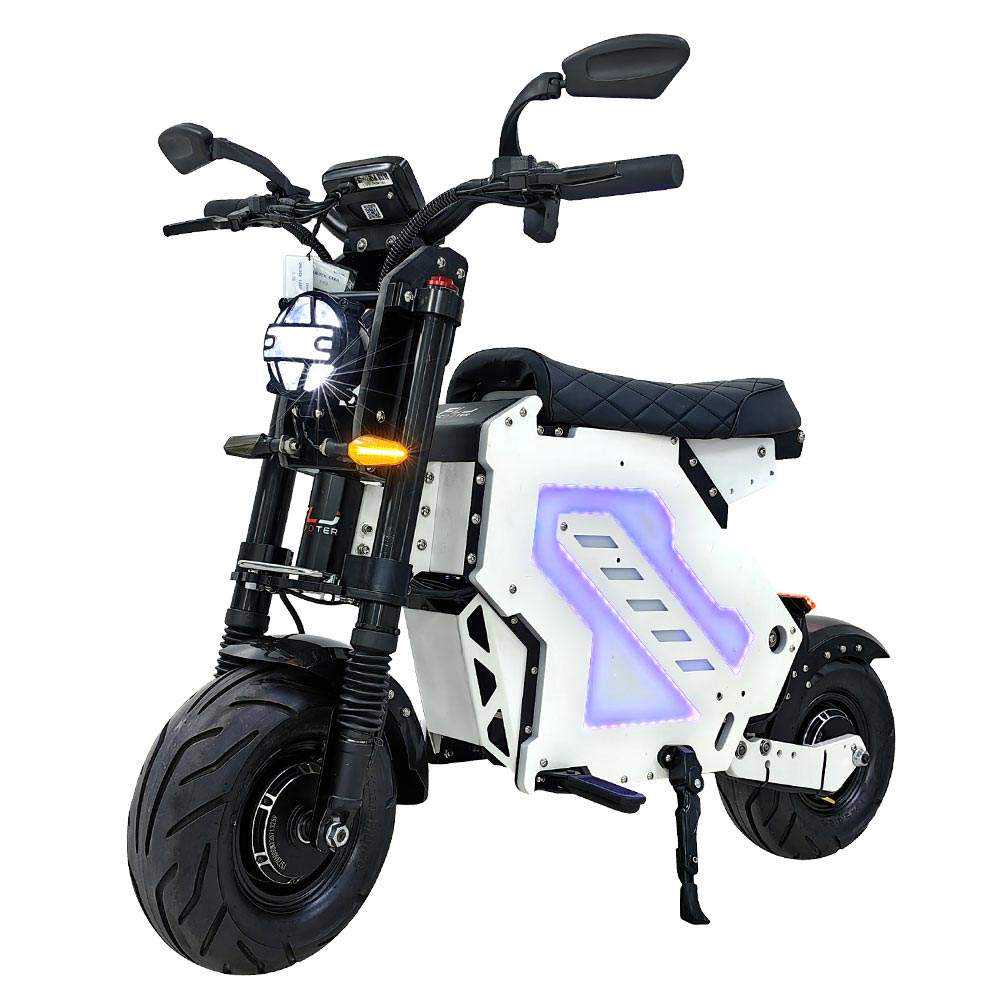 Scooter électrique FLJ F1 | 72V | 12 000W | App & NFC | Jusqu'à 250 km