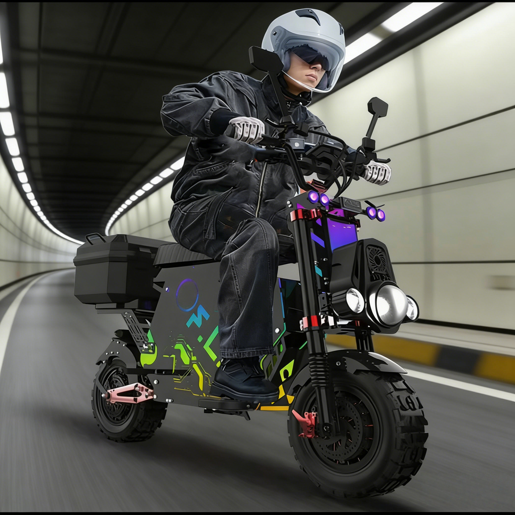 Scooter électrique DO-TOP A7 Max | 72V 12 000W | Citycoco | Jusqu'à 120 km