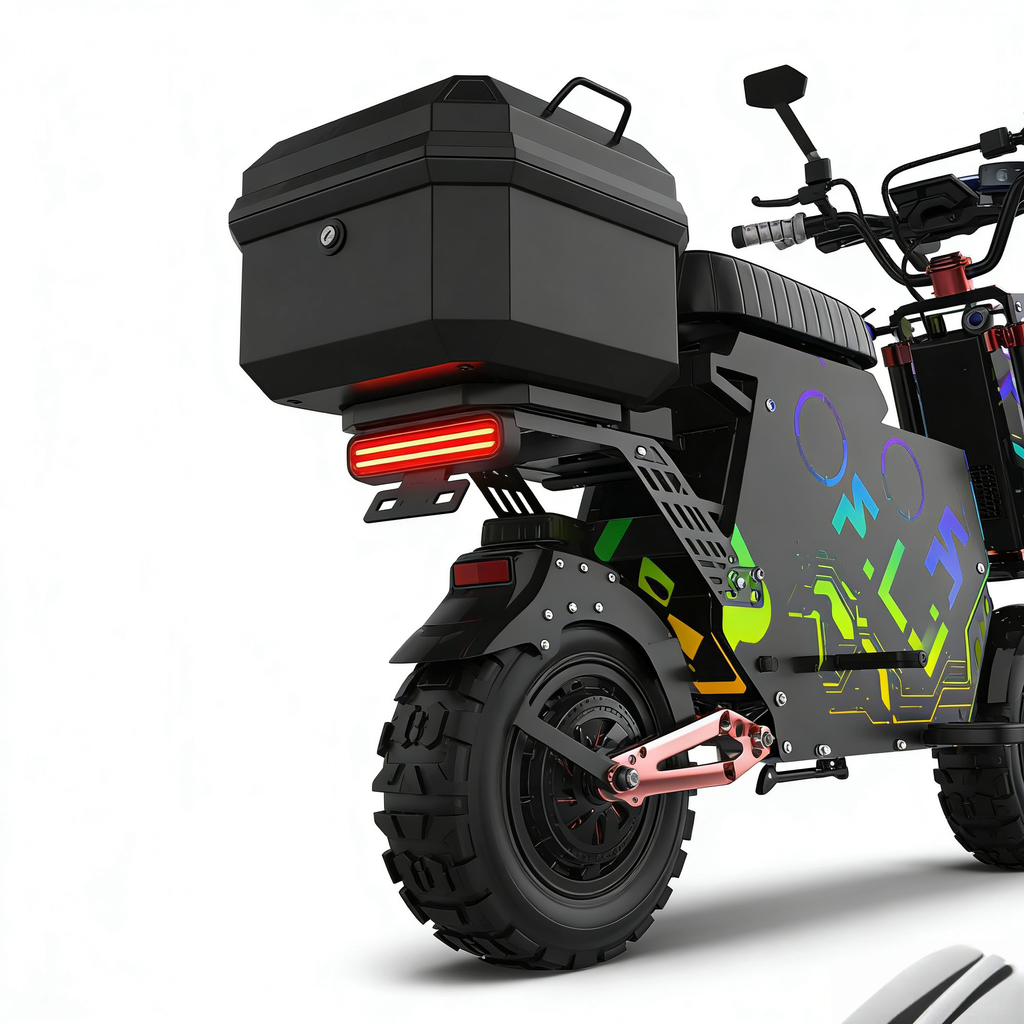 Scooter électrique DO-TOP A7 Max | 72V 12 000W | Citycoco | Jusqu'à 120 km