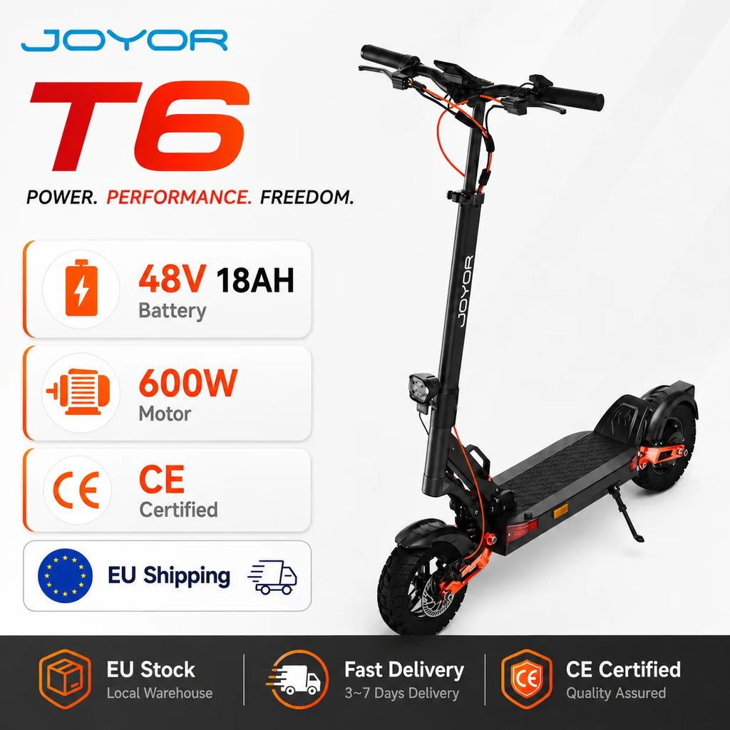 Trottinette électrique JOYOR T6 | 600W | 48V 18Ah