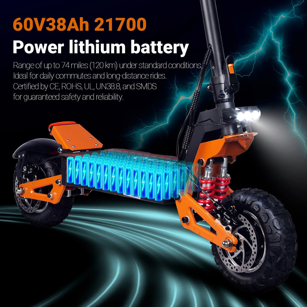 Trottinette électrique TOURSOR X5 5000W-6000W