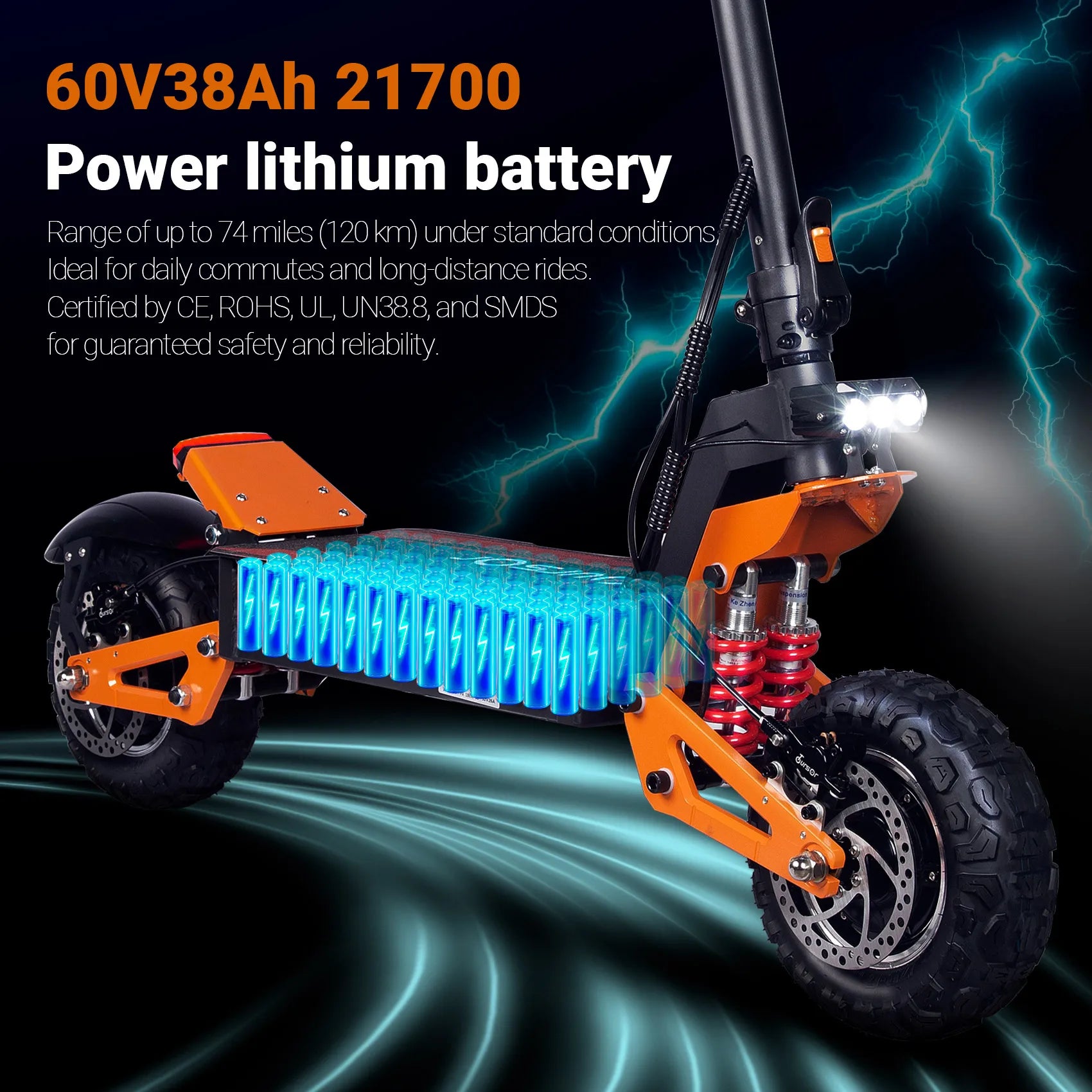 Trottinette électrique TOURSOR X5 5000W-6000W