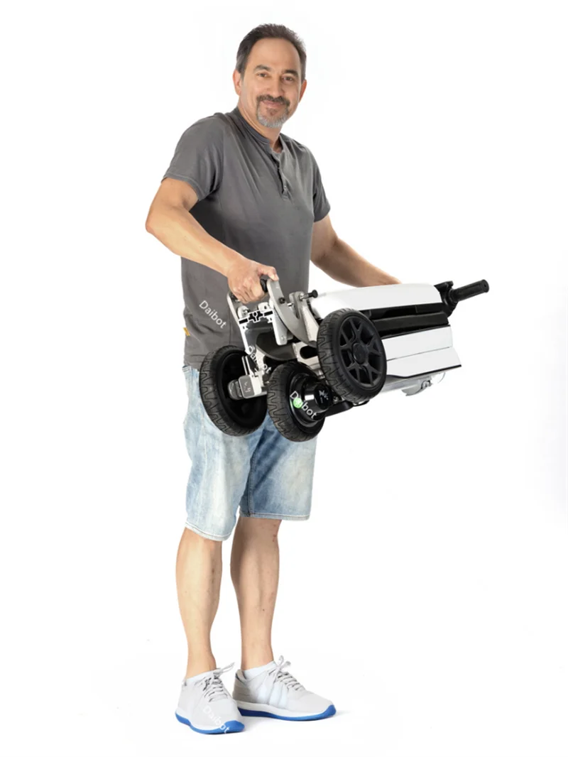 Tricycle Électrique Pliable 3 Roues Daibot 350W 48V