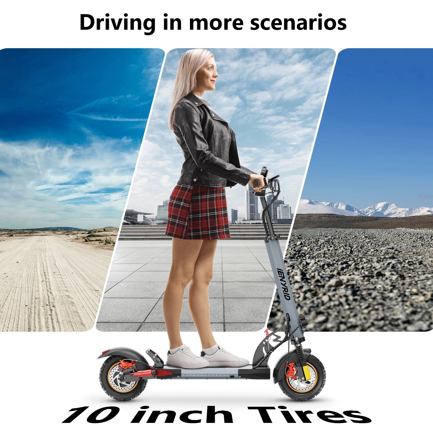 Trottinette électrique IENYRID A1 10" | 48V 12.5Ah