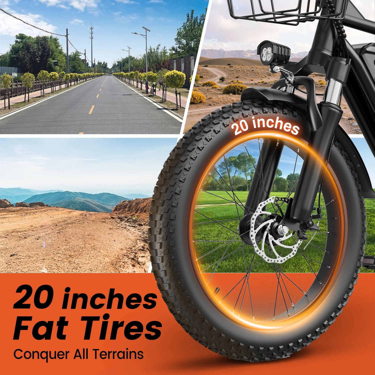 Vélo Électrique KICKWEY LD20  1500W | Double Siège