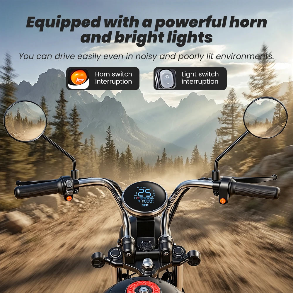 Fast bike  Y18 | 48V 20Ah | 2000W | Tout-Terrain |