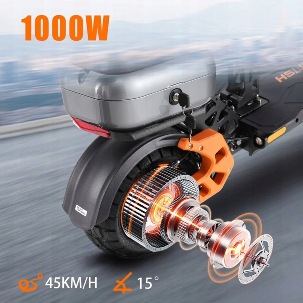 Trottinette électrique IWAFO V5 Max | 1200W | 48V 18Ah
