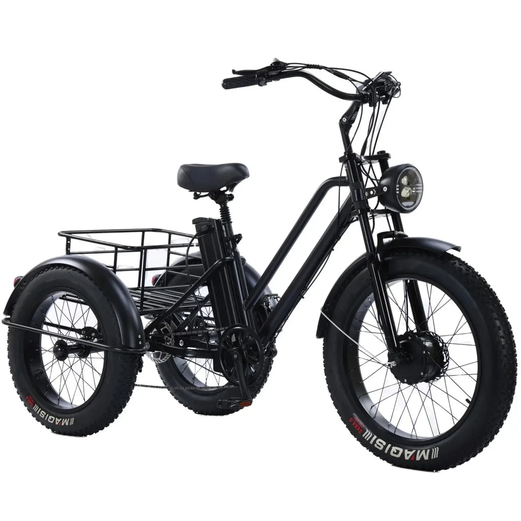 Tricycle Électrique Fat Tire 20" – 500W 48V 20Ah