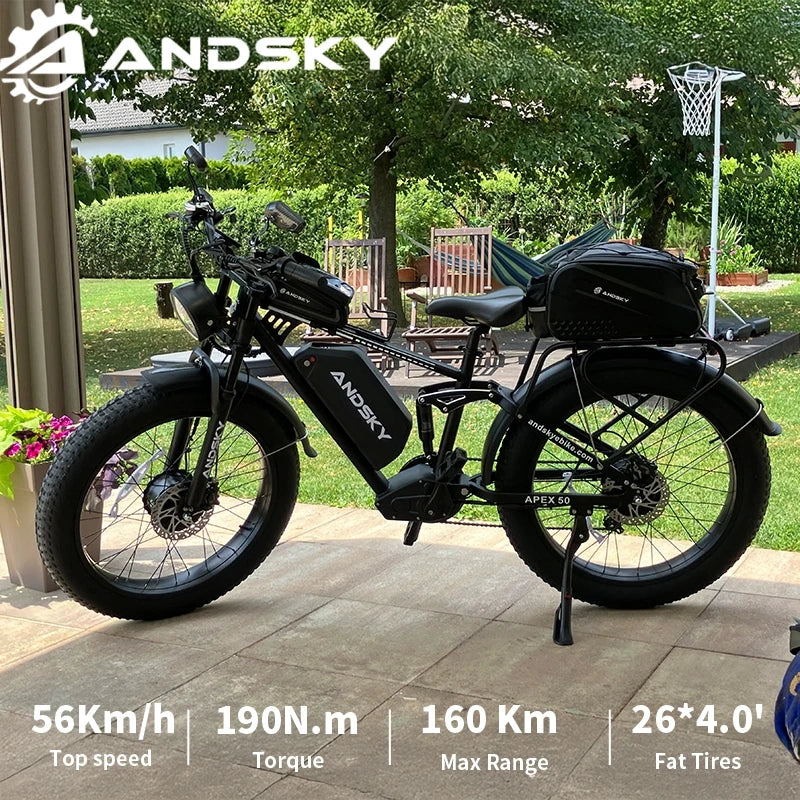 VTT électrique Cysum C01 26" double moteur 3000W 48V 20Ah