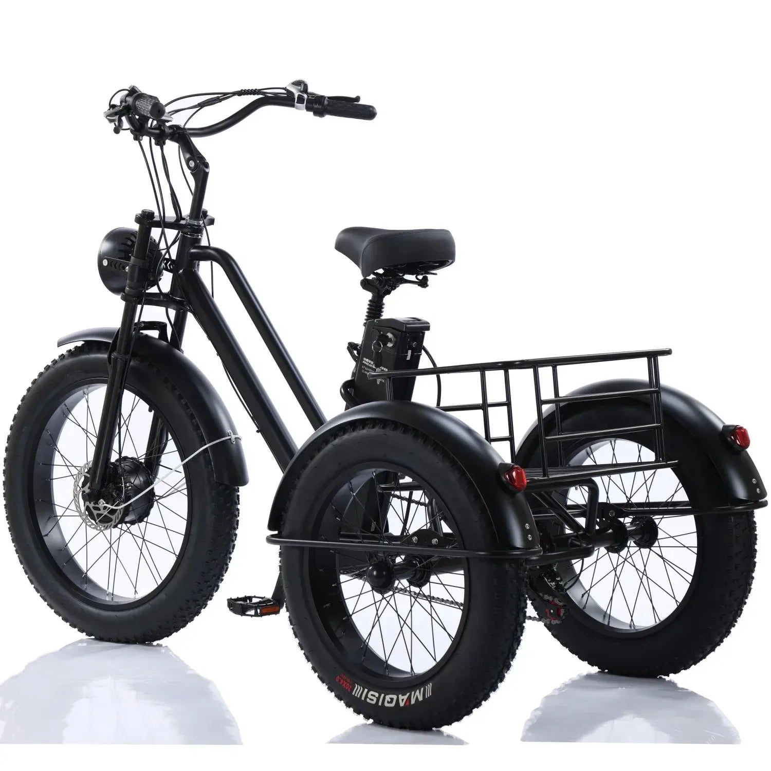 Tricycle Électrique Fat Tire 20" – 500W 48V 20Ah
