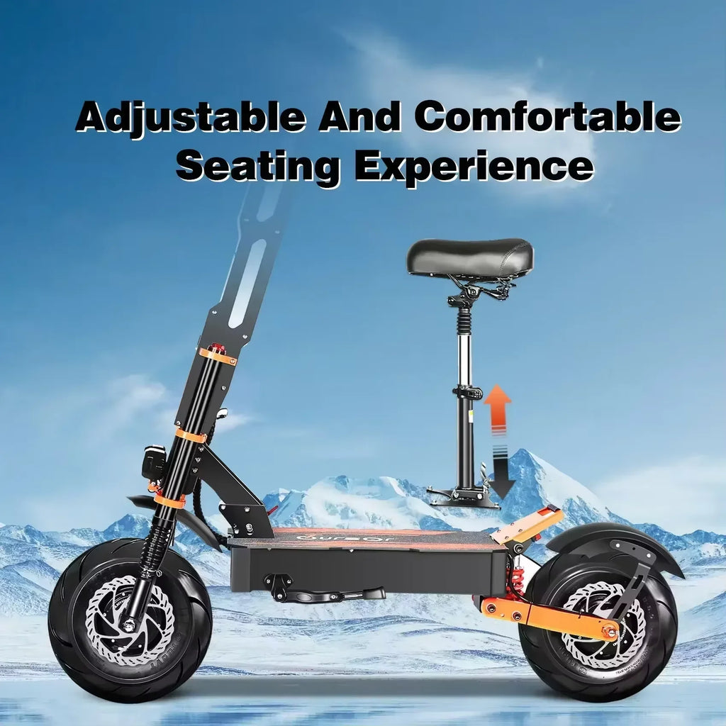 Trottinette Électrique X8 PRO — Double Moteur 10 000 W
