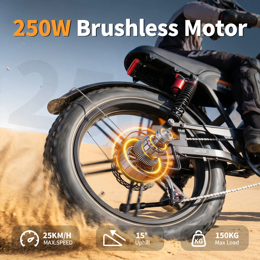 VTT électrique AVDLEU A50 20"  500W | 48V 15.6Ah