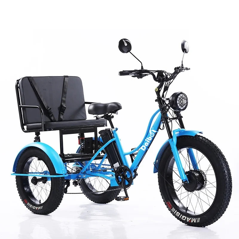 Tricycle Électrique Daibot Tout-Terrain 750W 48V
