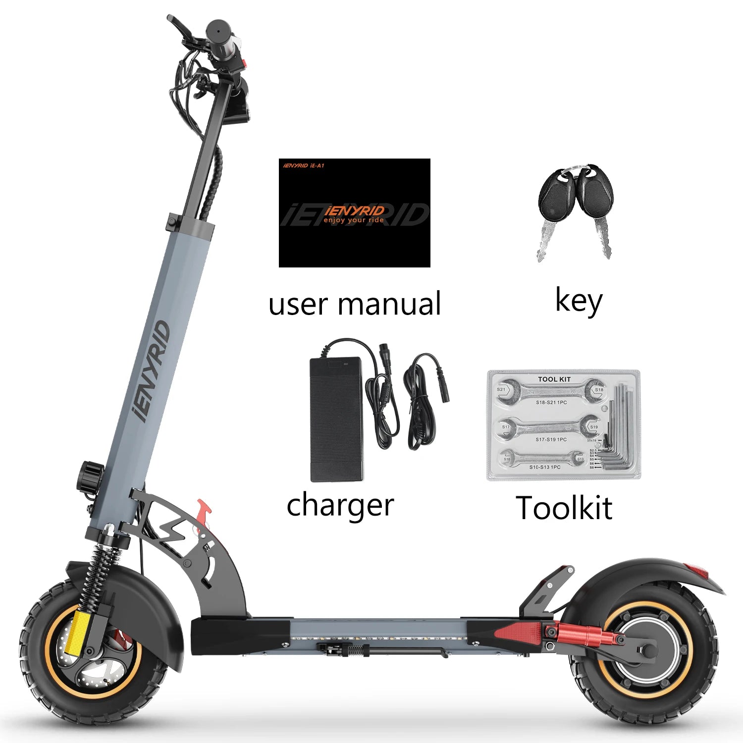 Trottinette électrique IENYRID A1 10" | 48V 12.5Ah