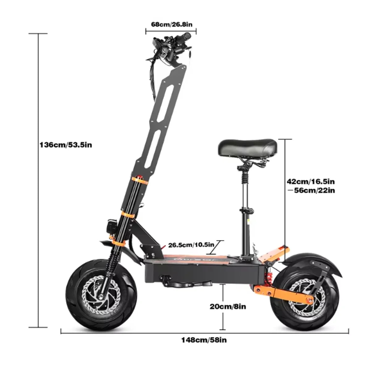 Trottinette Électrique 2026 X8 Pro 10 000W