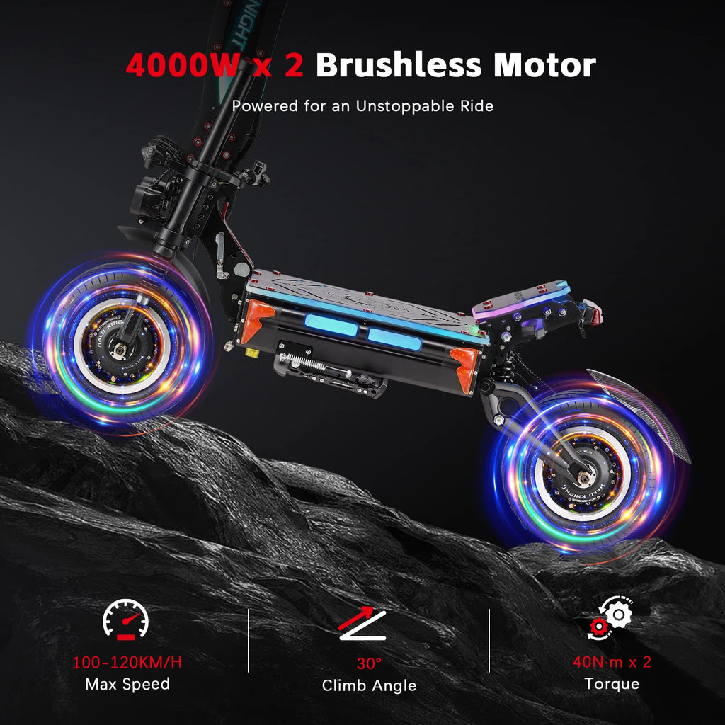 Trottinette Électrique Halo Knight T107 Max  72V 8000W