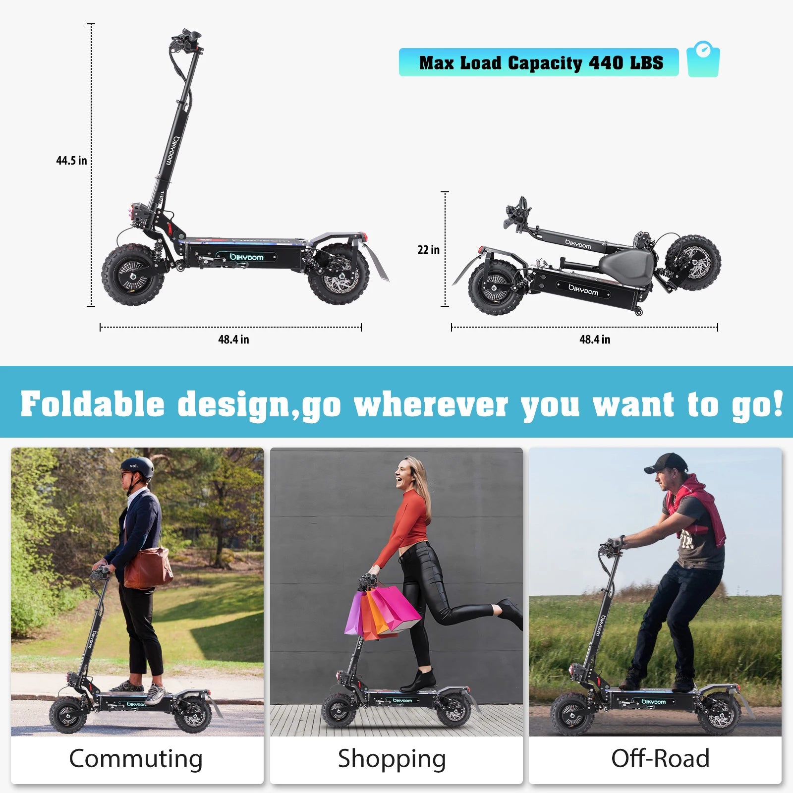 Trottinette Électrique Éco 5600W