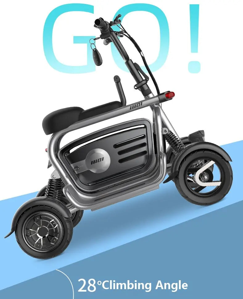 Scooter électrique 4 roues Daibot 400W×2 | 48V