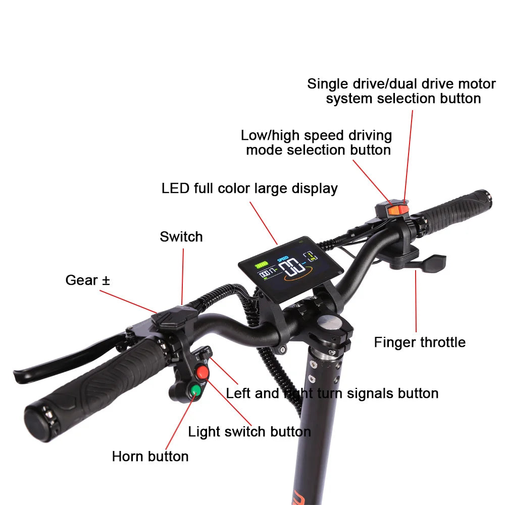 Trottinette électrique TOURSOR X5 5000W-6000W