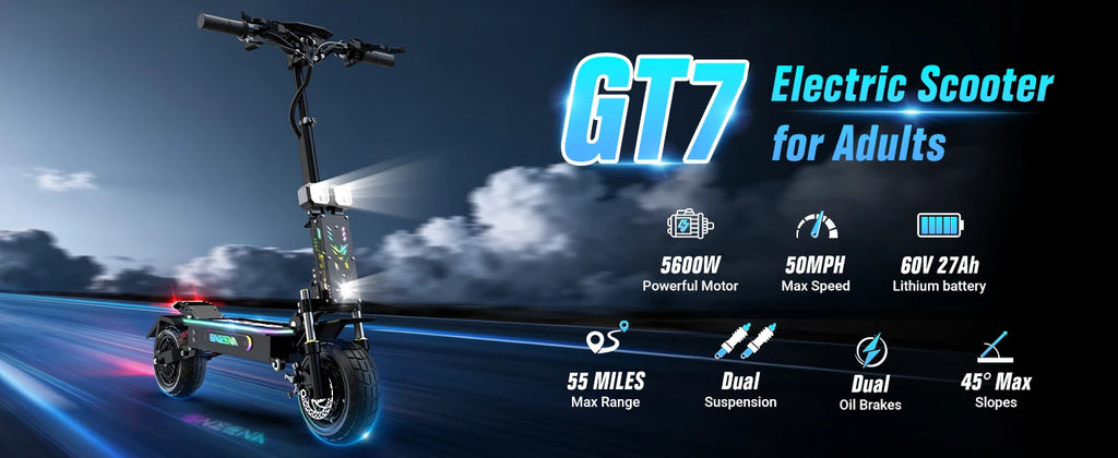Trottinette Électrique FENGQS GT7 5600W