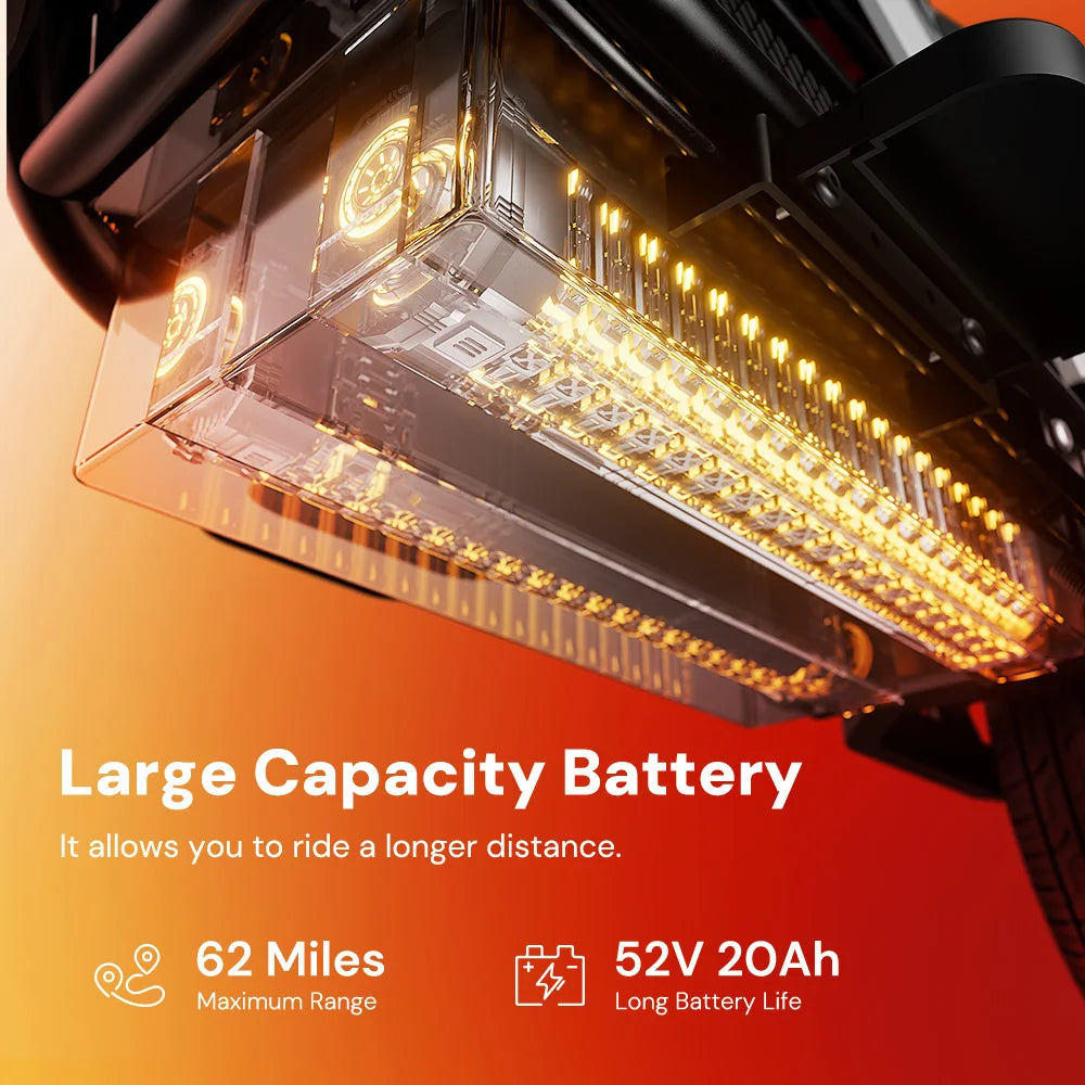 Vélo Électrique iScooter DX5 Pro 2000W