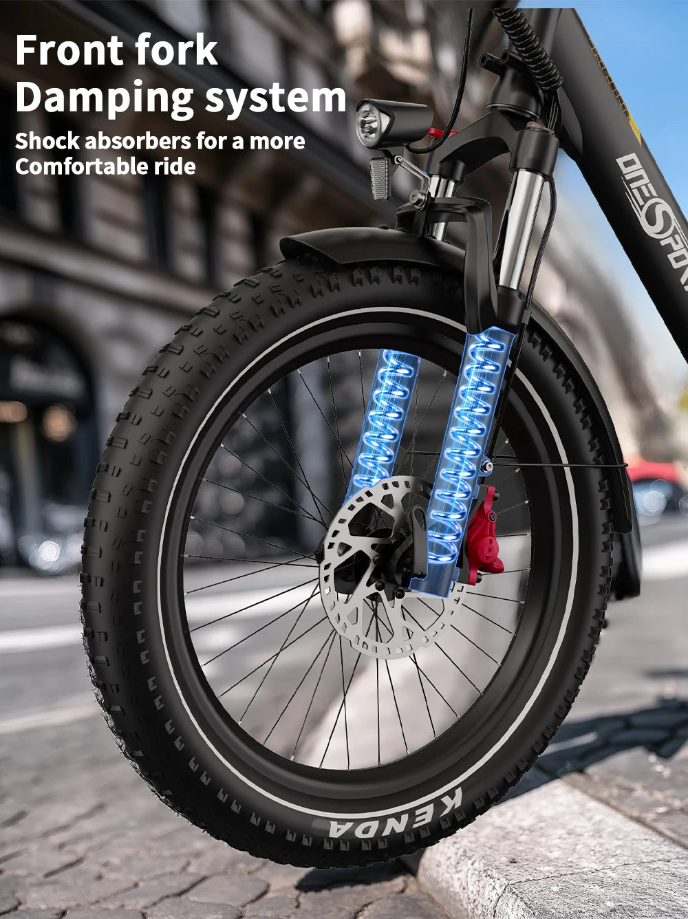 Vélo électrique ONESPORT OT30 PRO 20"  250W | 48V 18Ah | Autonomie 90 km