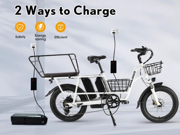 Vélo Électrique Cargo PHILODO Traveller  1000W