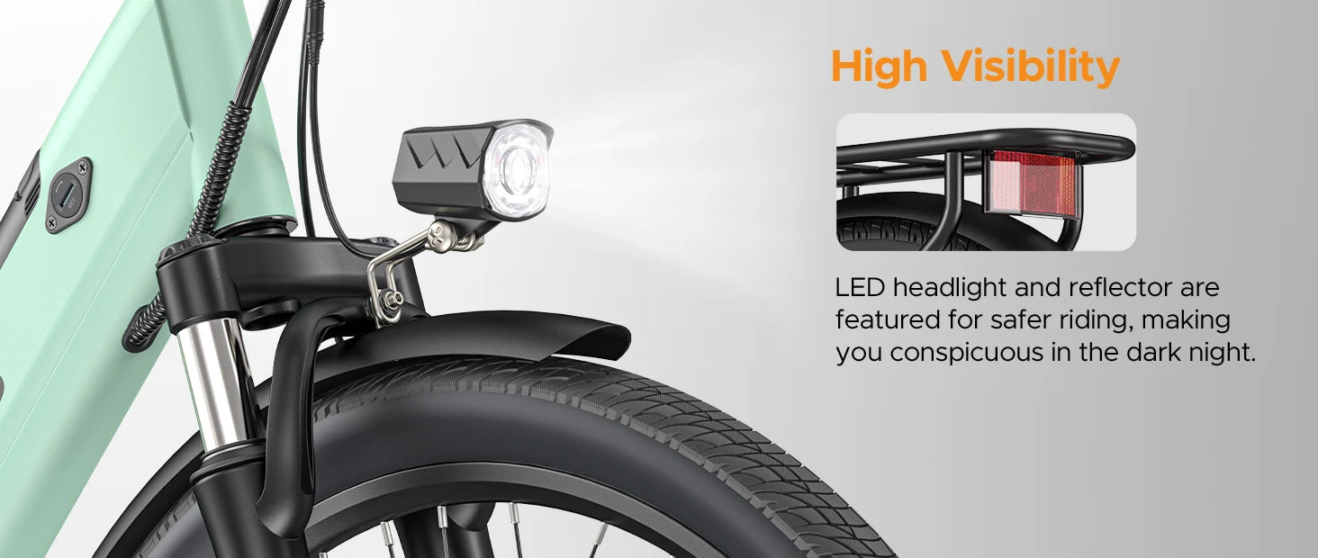 Vélo Électrique Urbain MileCity 1 – 250W