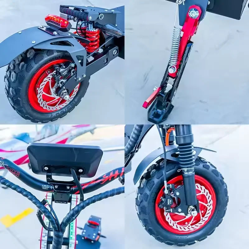 Trottinette Électrique REQT K14  10000W | 72V 40Ah
