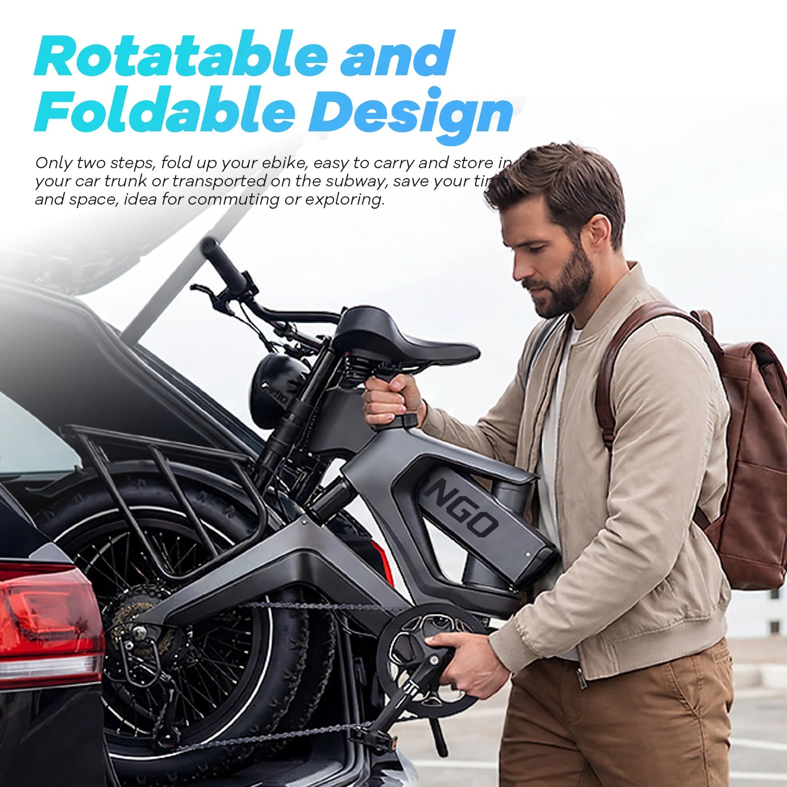 Vélo Électrique Pliant Aoango K6F
