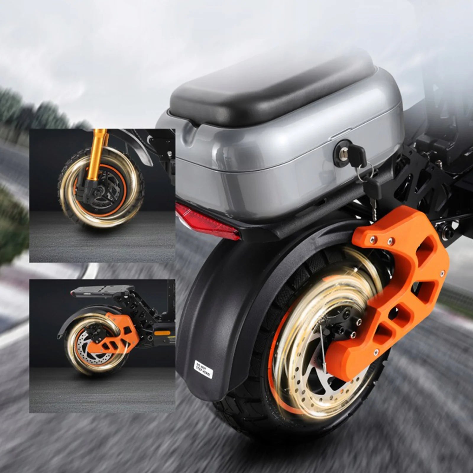 Trottinette électrique IWAFO V5 Max | 1200W | 48V 18Ah