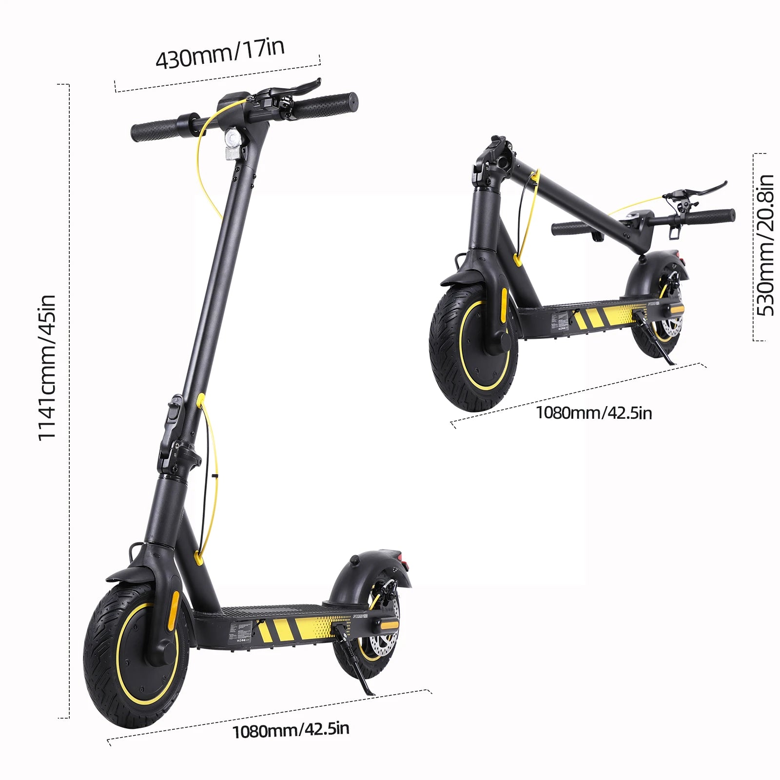 Trottinette électrique FREEBOY J04 | 600W | 48V 15Ah