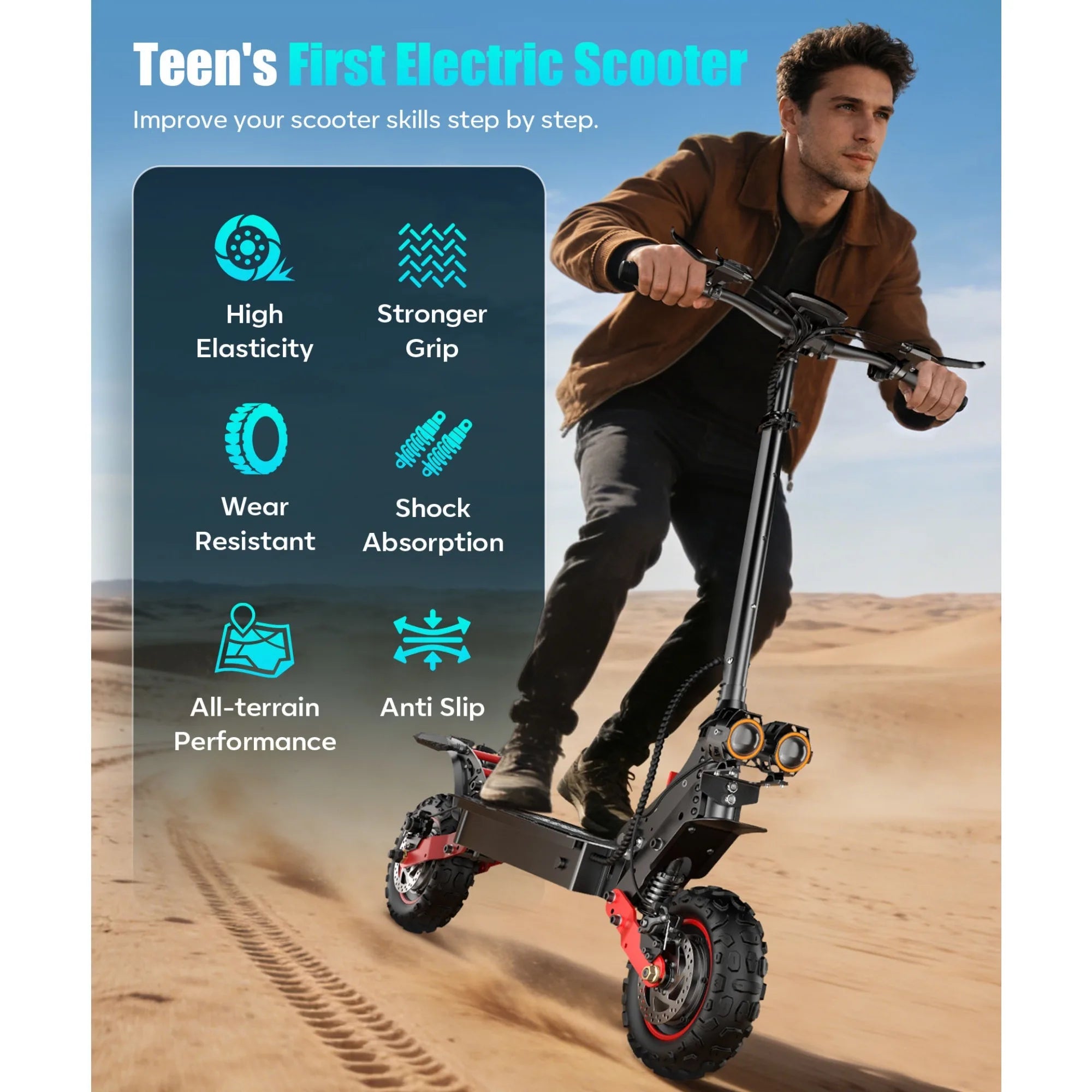 Trottinette électrique FREEBOY H6  48V 21Ah