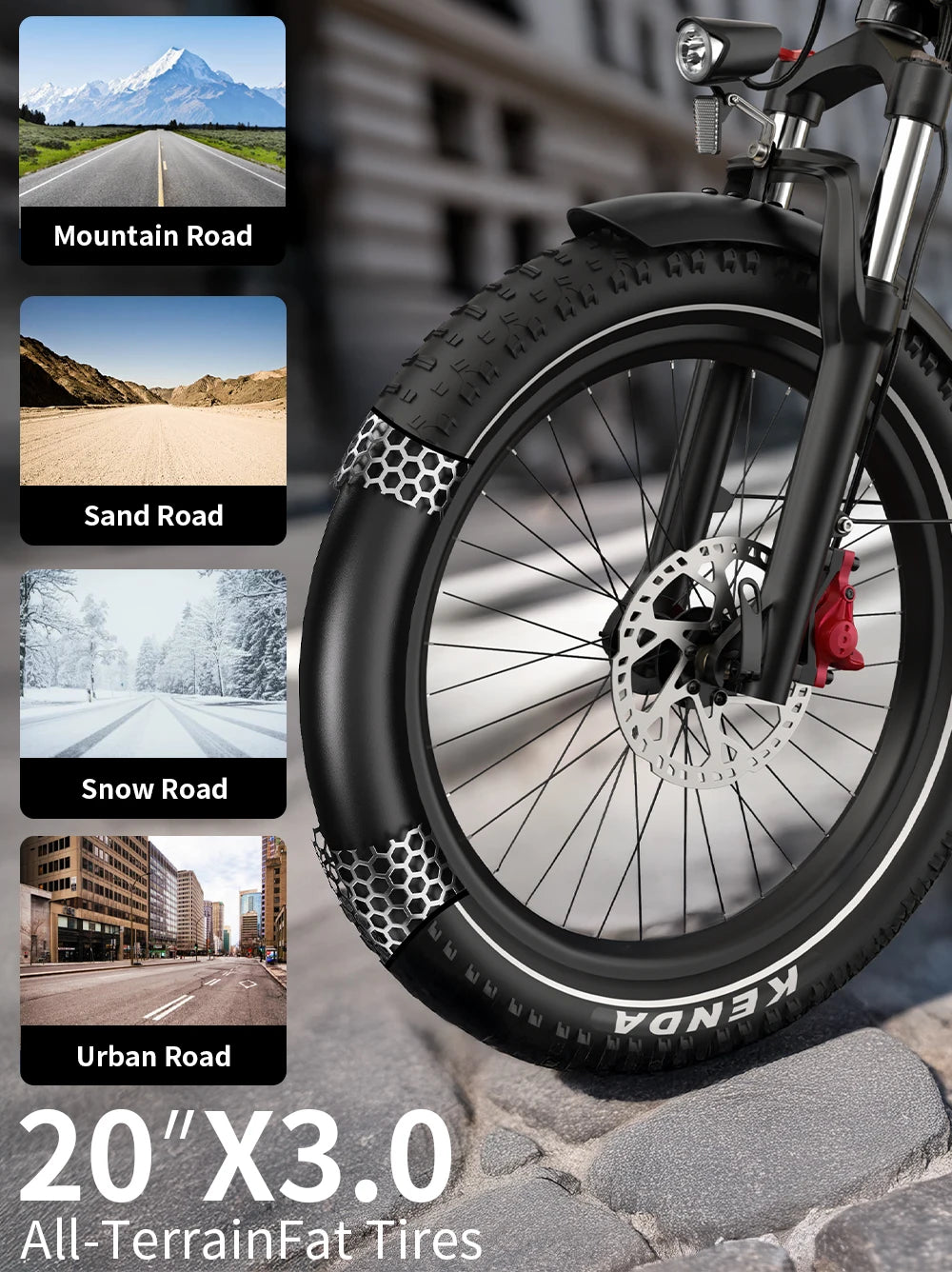 Vélo électrique ONESPORT OT30 PRO 20"  250W | 48V 18Ah | Autonomie 90 km
