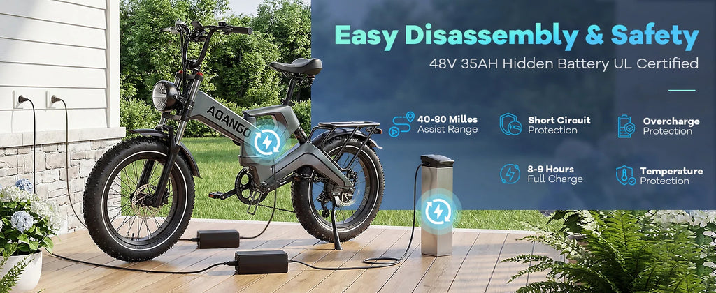 Vélo Électrique Pliant Aoango K6F