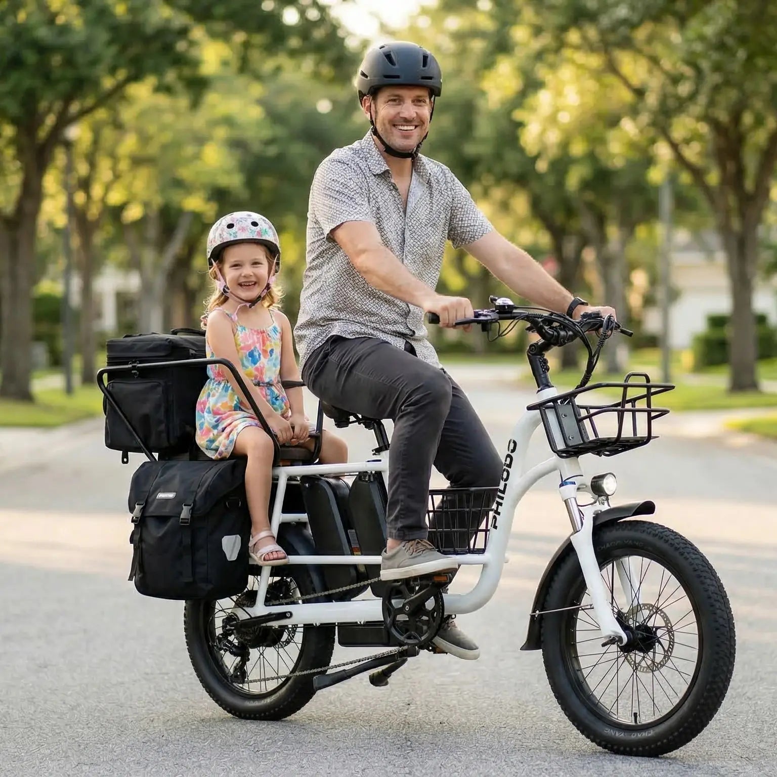 Vélo Électrique Cargo PHILODO Traveller  1000W