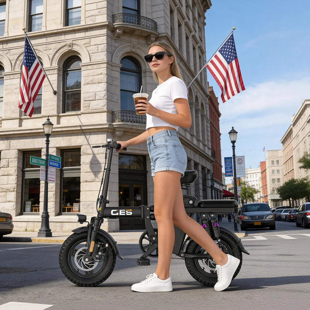 Vélo Électrique Pliant UPlee GE5 –  250W 48V